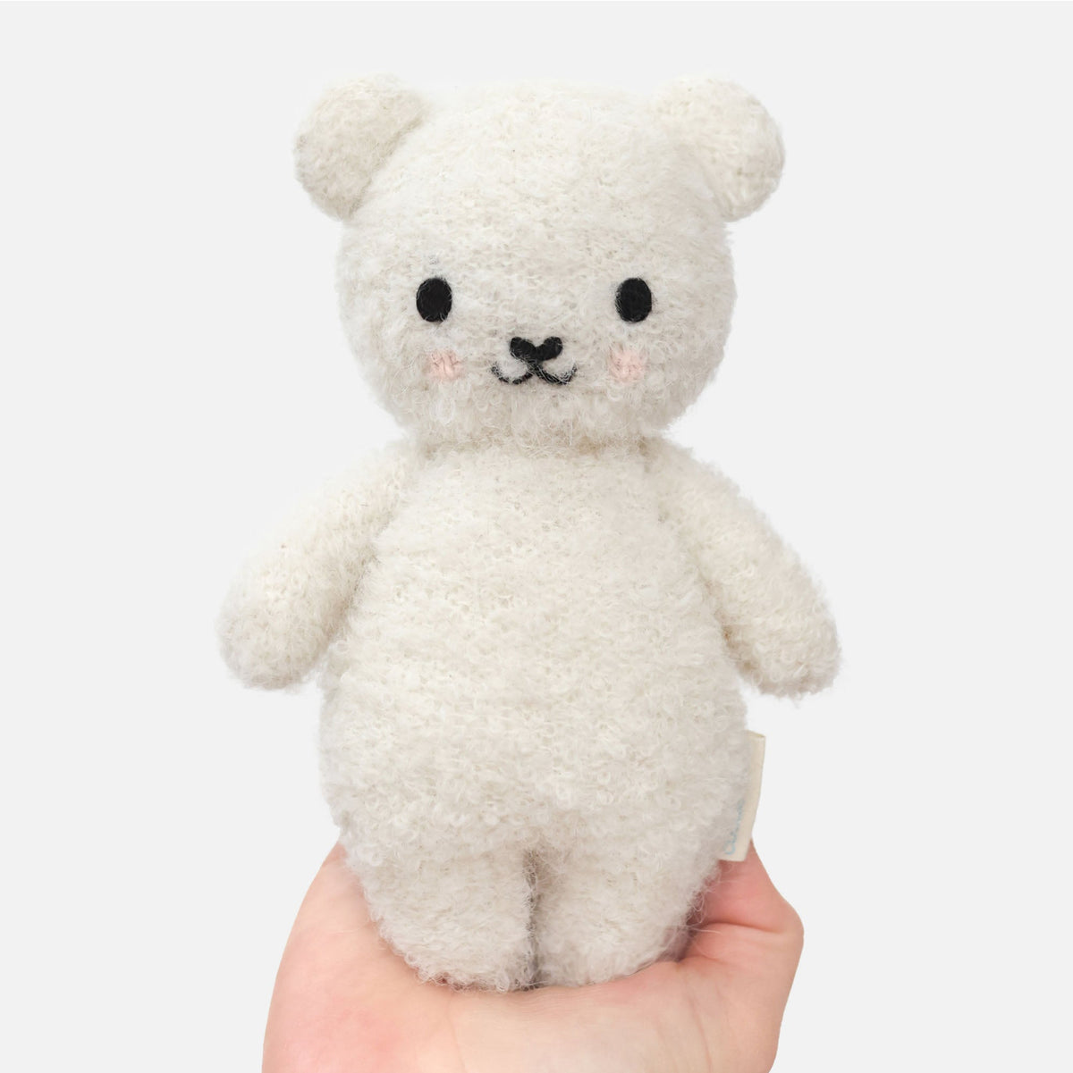 Baby bouclé bear (ivory)