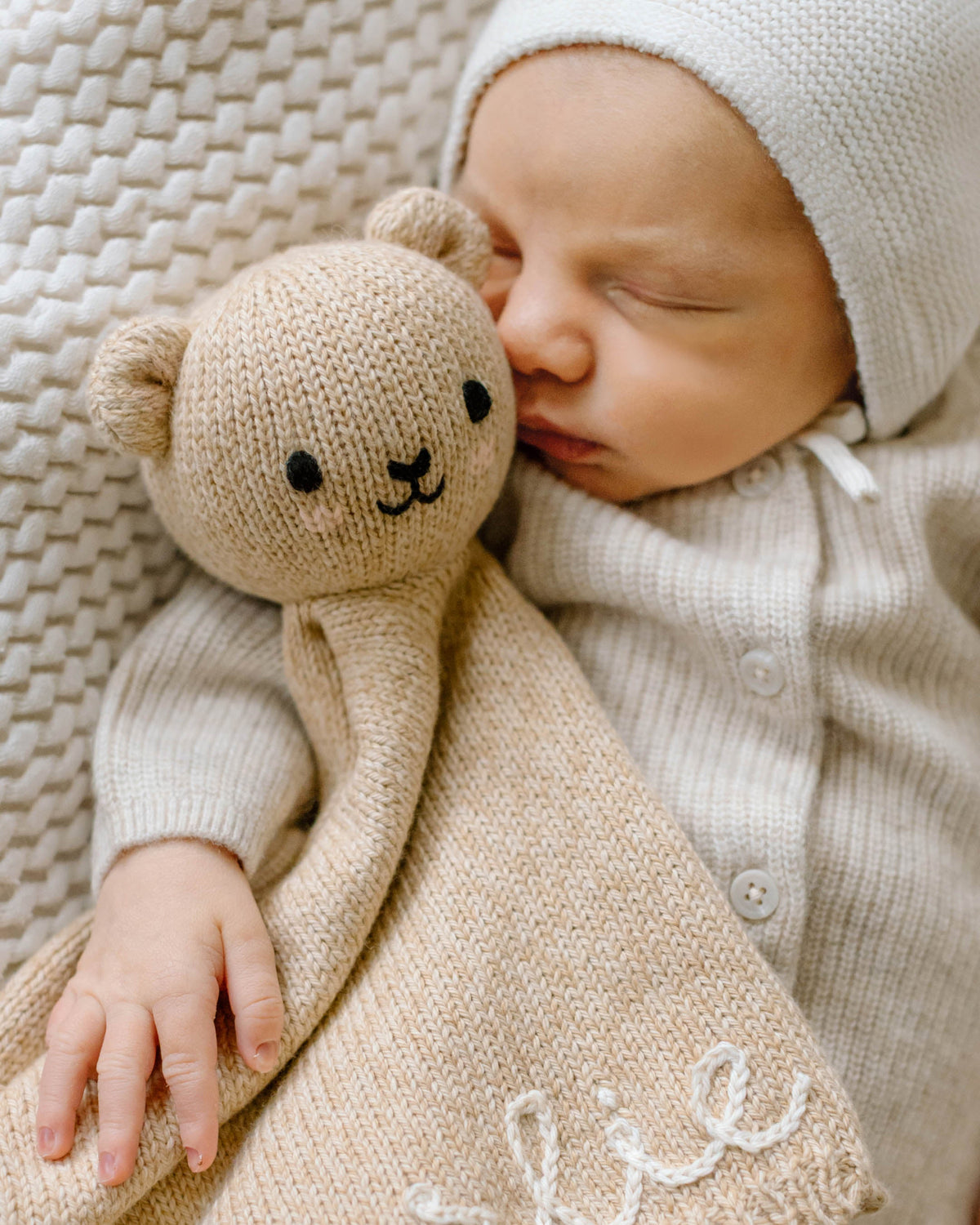 Baby bear lovey