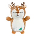 Squishmallow 10 Inch Dawn the Fawn Christmas Hug Mees Plush Toy