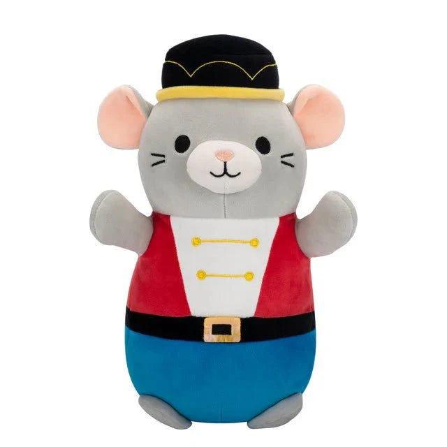 Squishmallow 10 Inch Murray the Nutcracker Mouse Christmas Hug Mees Plush Toy