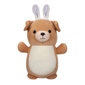 Squishmallow 10 Inch Stevon the Dog with Ears Easter Hug Mees Plush Toy