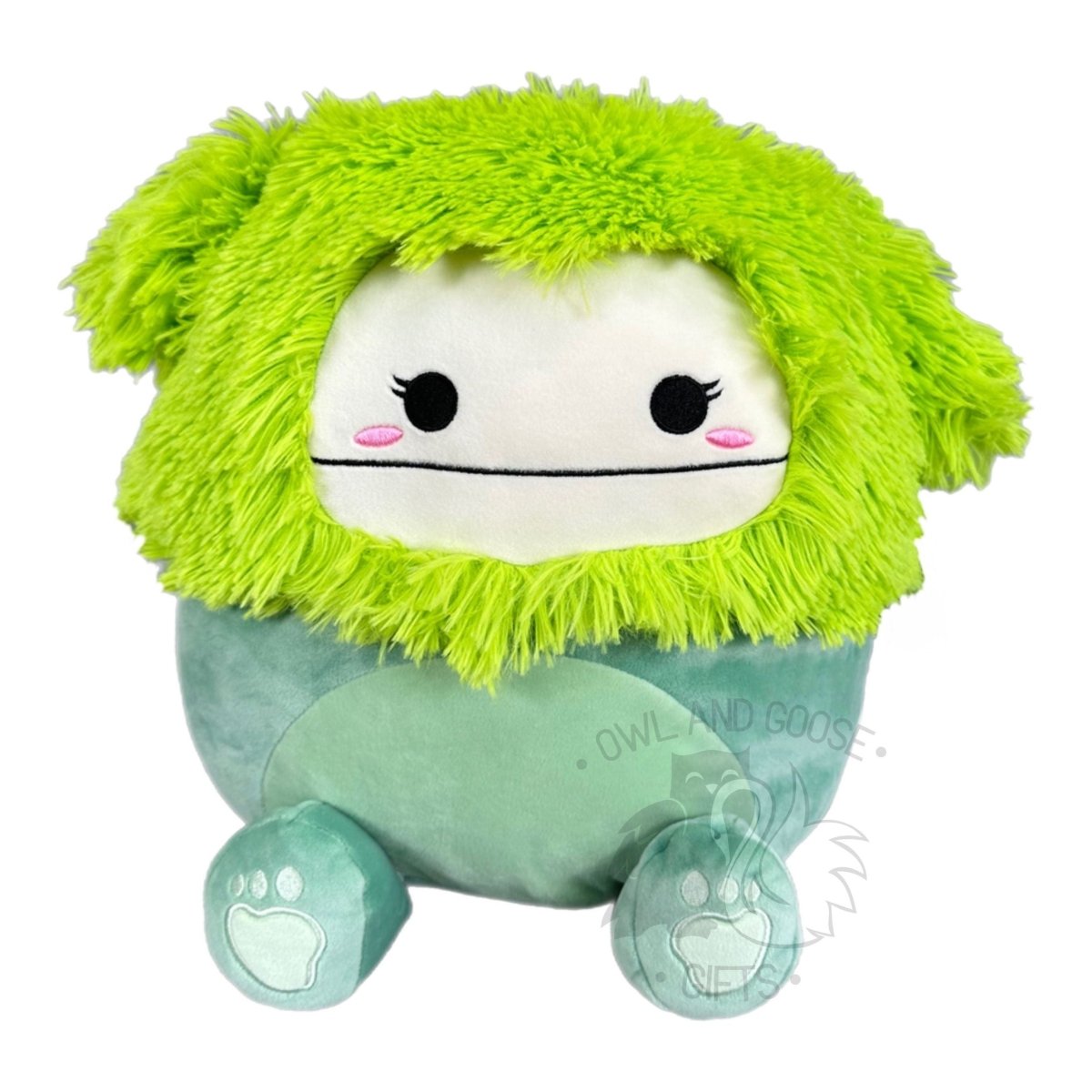 Squishmallow 12 Inch Bren the Green Bigfoot Limited Plush Toy *FINAL SALE*