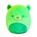 Squishmallow 12 Inch Gobo the Green Neon Bear Plush Toy