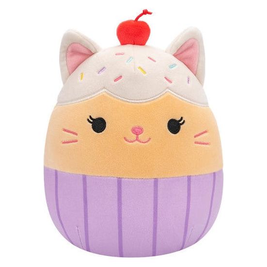Squishmallow 12 Inch Miriam the Vanilla Cupcake Cat Plush Toy