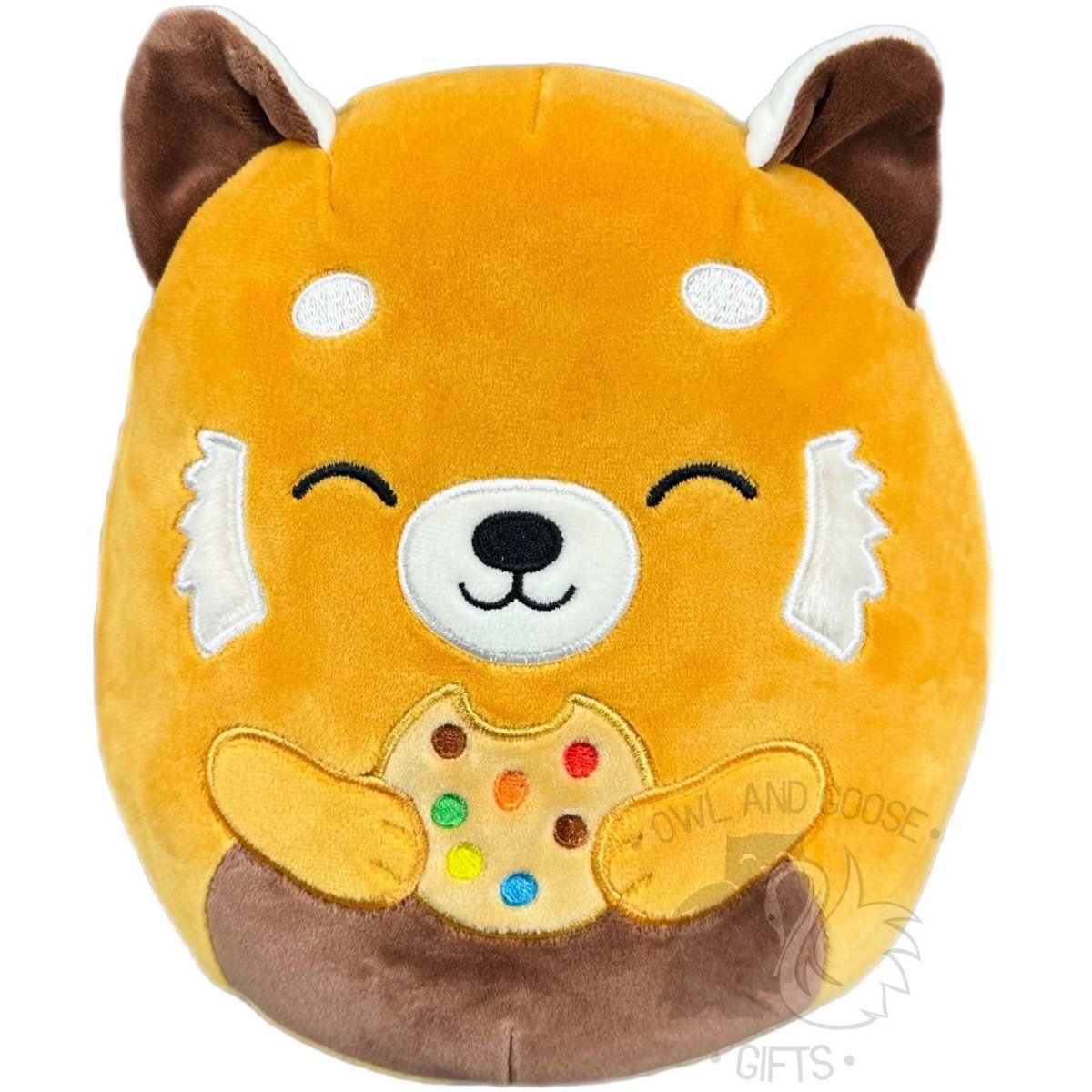 Squishmallow 12 Inch Seth the Red Panda with Cookie Plush Toy *FINAL SALE*
