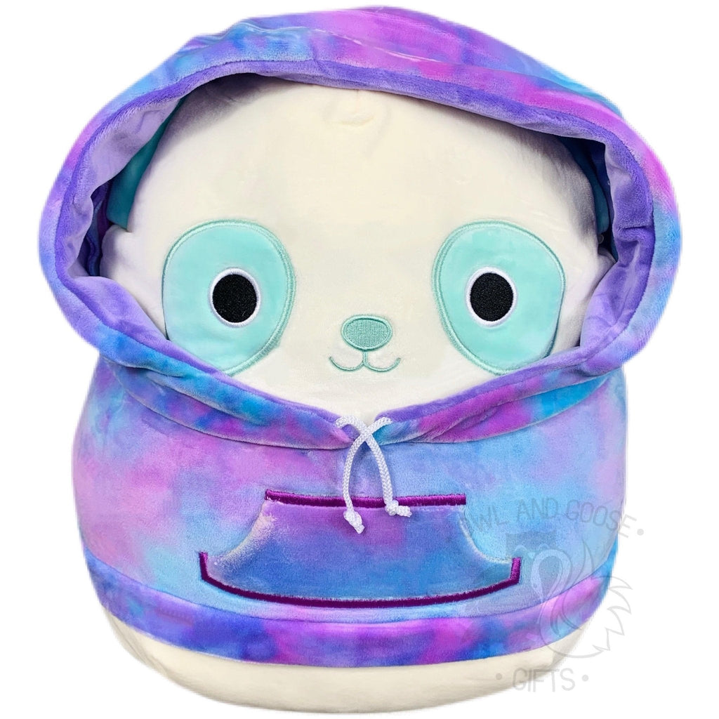 Squishmallow 12 Inch Sissy the Panda Hoodie Squad Plush Toy *FINAL SALE*