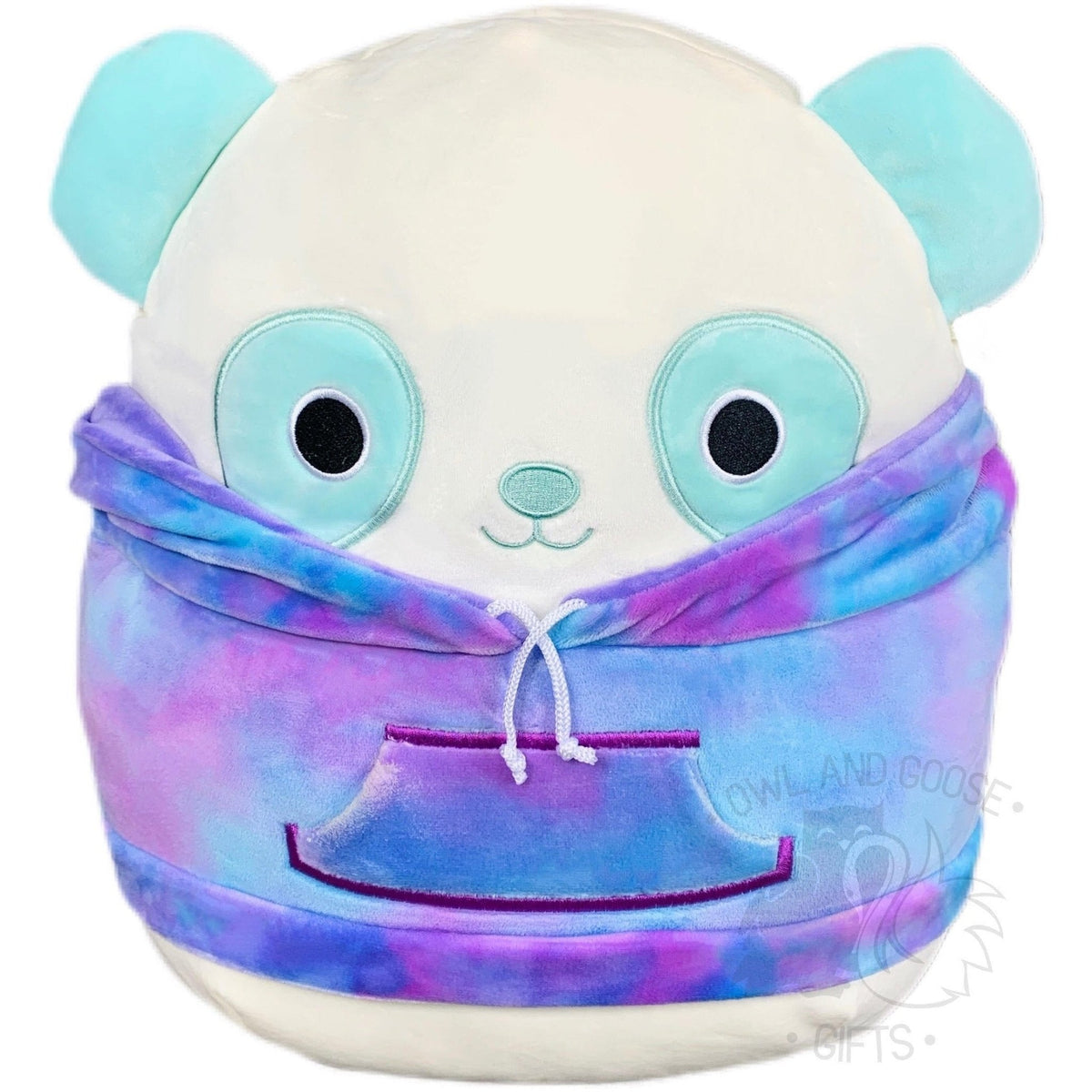 Squishmallow 12 Inch Sissy the Panda Hoodie Squad Plush Toy *FINAL SALE*