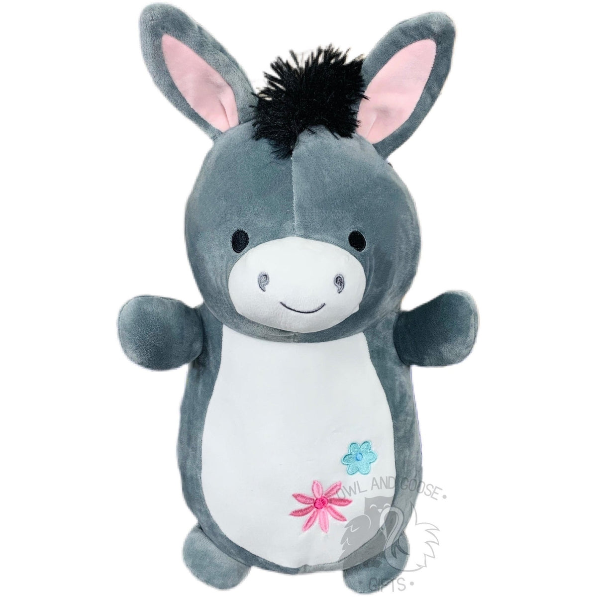 Squishmallow 14 Inch Jason the Donkey Easter Hug Mees Plush Toy *FINAL SALE*