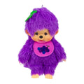 Monchhichi 5.5 Inch Fruit Colors Grape Purple Plush Doll Toy