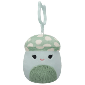 Squishmallow 3.5 Inch Bo Lynn the Mushroom Plush Clip