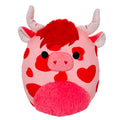 Squishmallow 8 Inch Laurie the Highland Cow Valentine Plush Toy