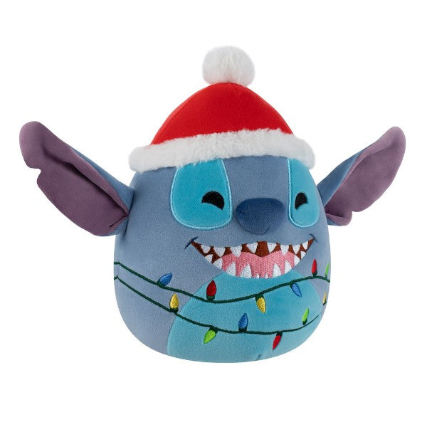 Squishmallow 8 Inch Stitch with Lights Disney Christmas Plush Toy *FINAL SALE*