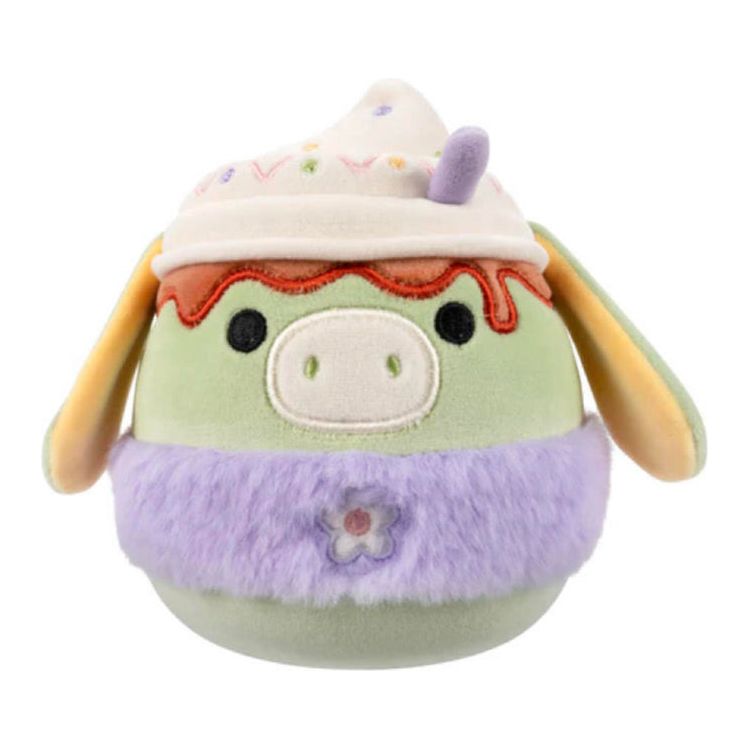 Squishmallow 12 Inch Juniper the Latte Donkey Easter Plush Toy