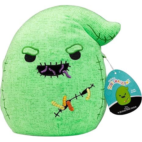 Squishmallow 8 Inch Oogie Boogie Nightmare Before Christmas Halloween Plush Toy