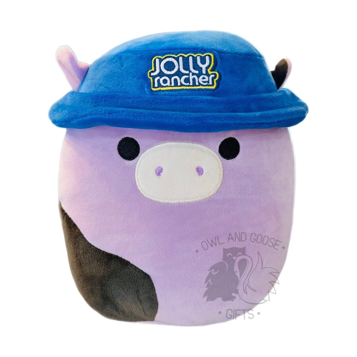 Squishmallow 8 Inch Alexie the Jolly Rancher Cow Hershey's Squad Plush Toy *FINAL SALE*