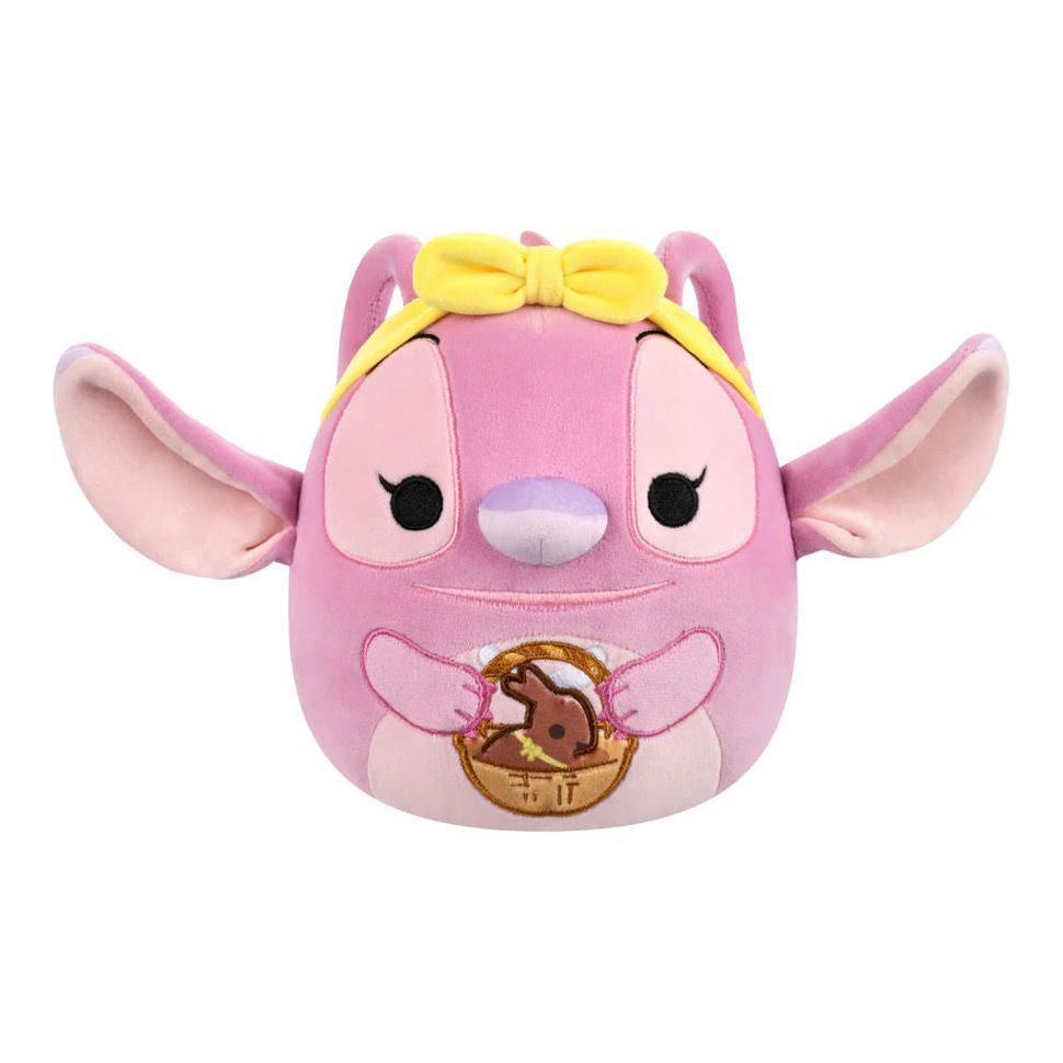 Squishmallow 8 Inch Angel with Basket Easter Disney Plush Toy