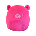 Squishmallow 8 Inch Livo the Pink Neon Bear Plush Toy