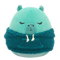 Squishmallow 8 Inch Nastia the Capybara with Hoodie Plush Toy