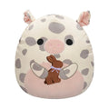 Squishmallow 12 Inch Rosie the Pig with Chocolate Bunny Easter Plush Toy