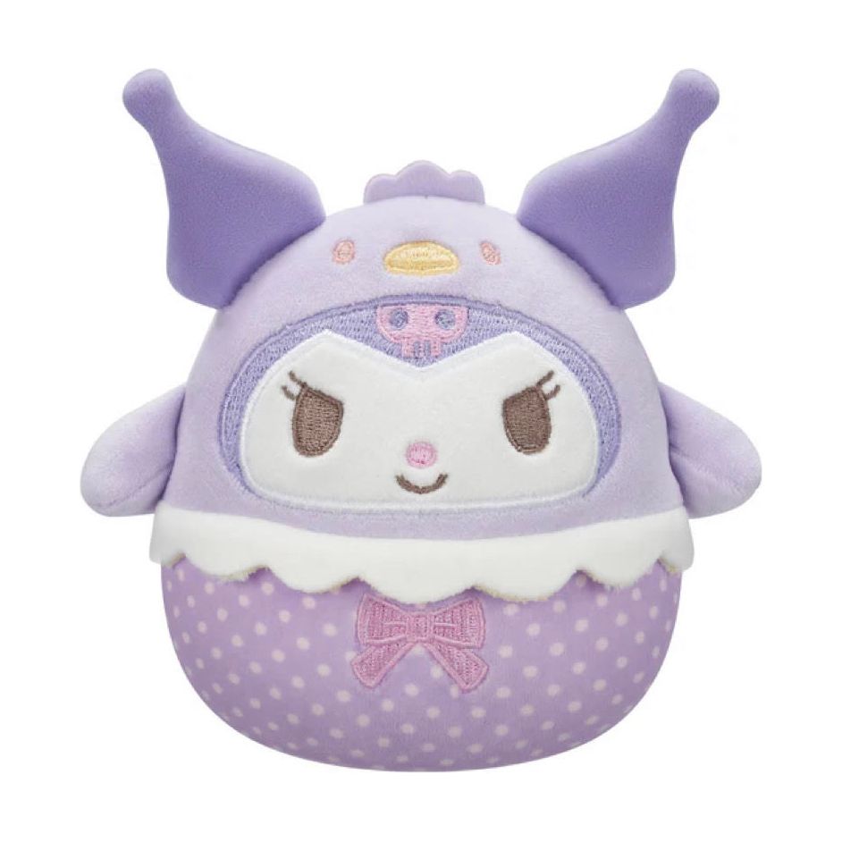 Squishmallow 8 Inch Kuromi in Chick Costume Easter Sanrio Plush Toy