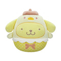Squishmallow 8 Inch Pompompurin in Chick Costume Easter Sanrio Plush Toy