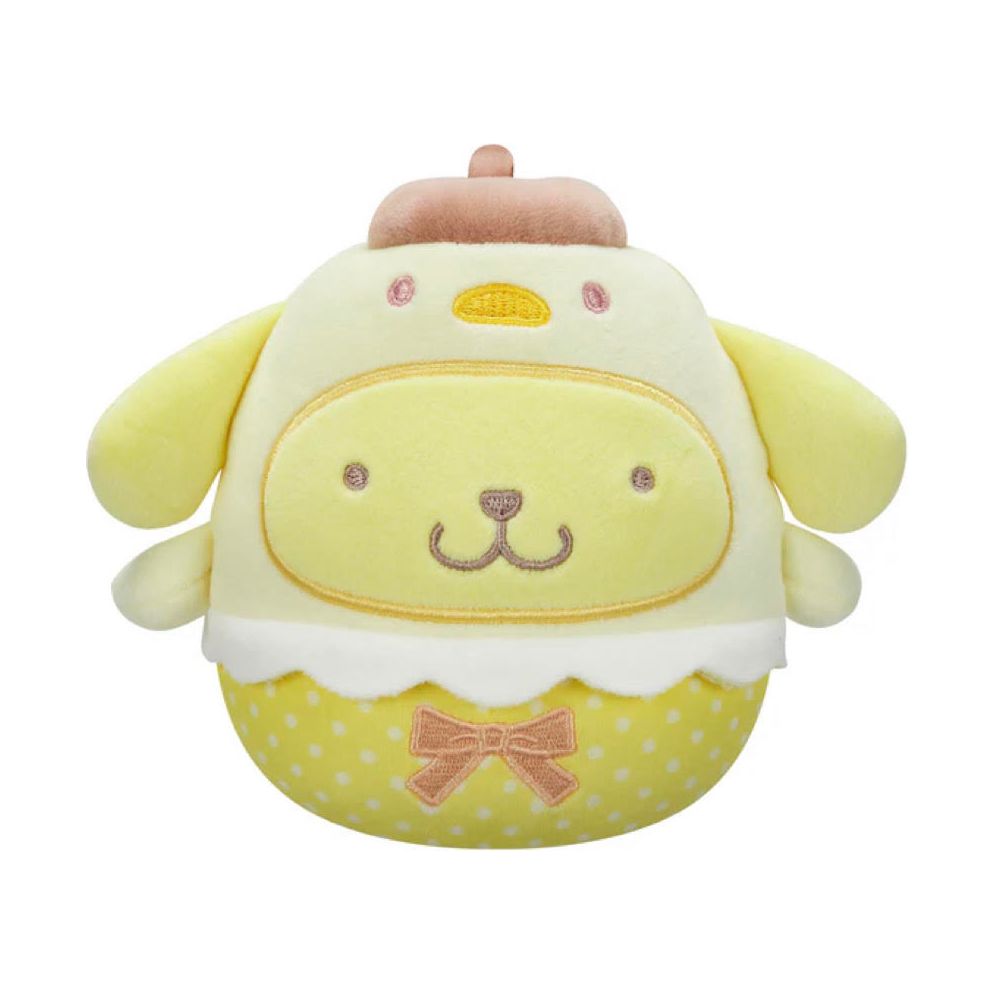 Squishmallow 8 Inch Pompompurin in Chick Costume Easter Sanrio Plush Toy