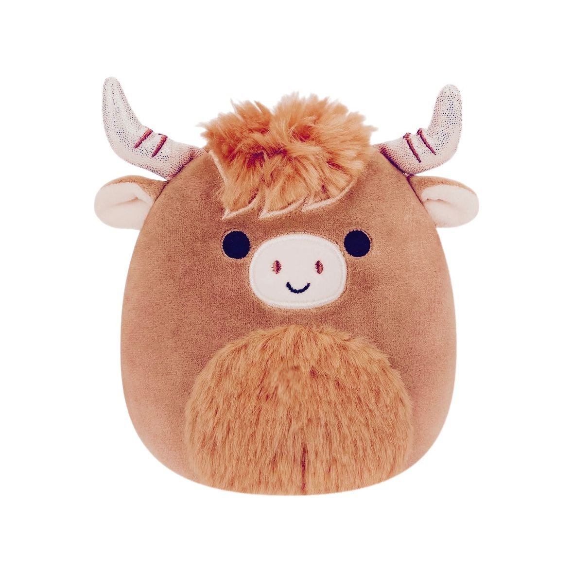 Squishmallow 8 Inch Wilfred the Highland Cow Plush Toy
