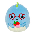 Squishmallow 5 Inch Rashad the Dinosaur with Strawberry Valentine Plush Toy
