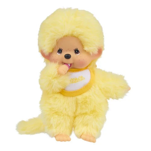 Monchhichi 5.5 Inch Colorful Beanies Plush Doll Toy - YELLOW