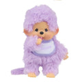 Monchhichi 5.5 Inch Colorful Beanies Plush Doll Toy - PURPLE