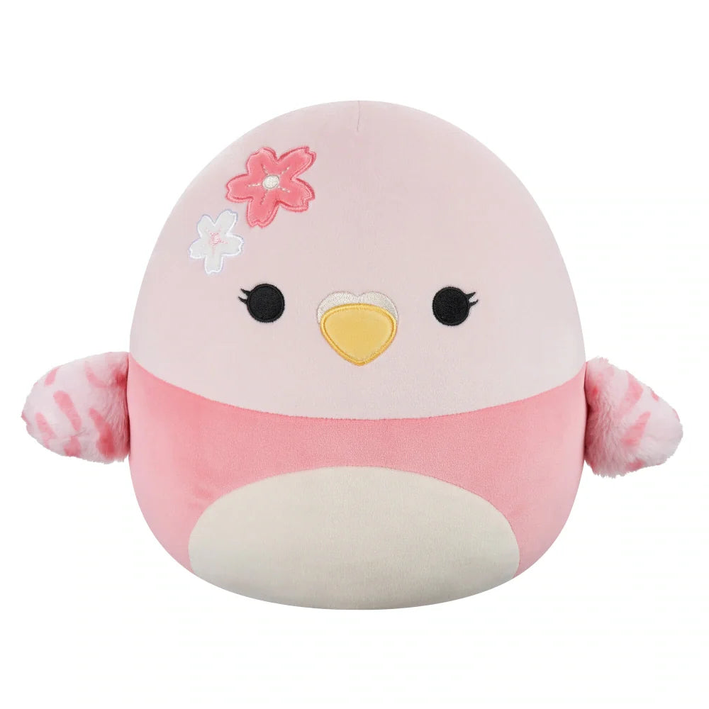 Squishmallow 5 Inch Beena the Sakura Parakeet Plush Toy