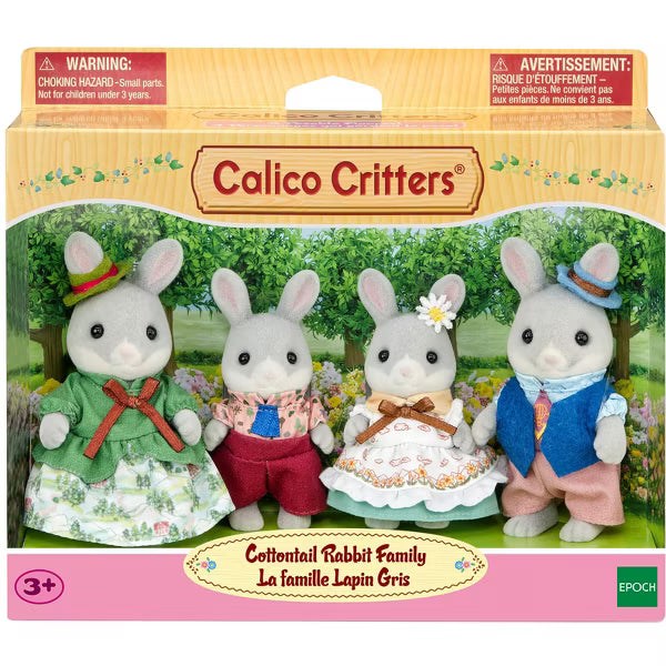 Calico Critters Cottontail Rabbit Family