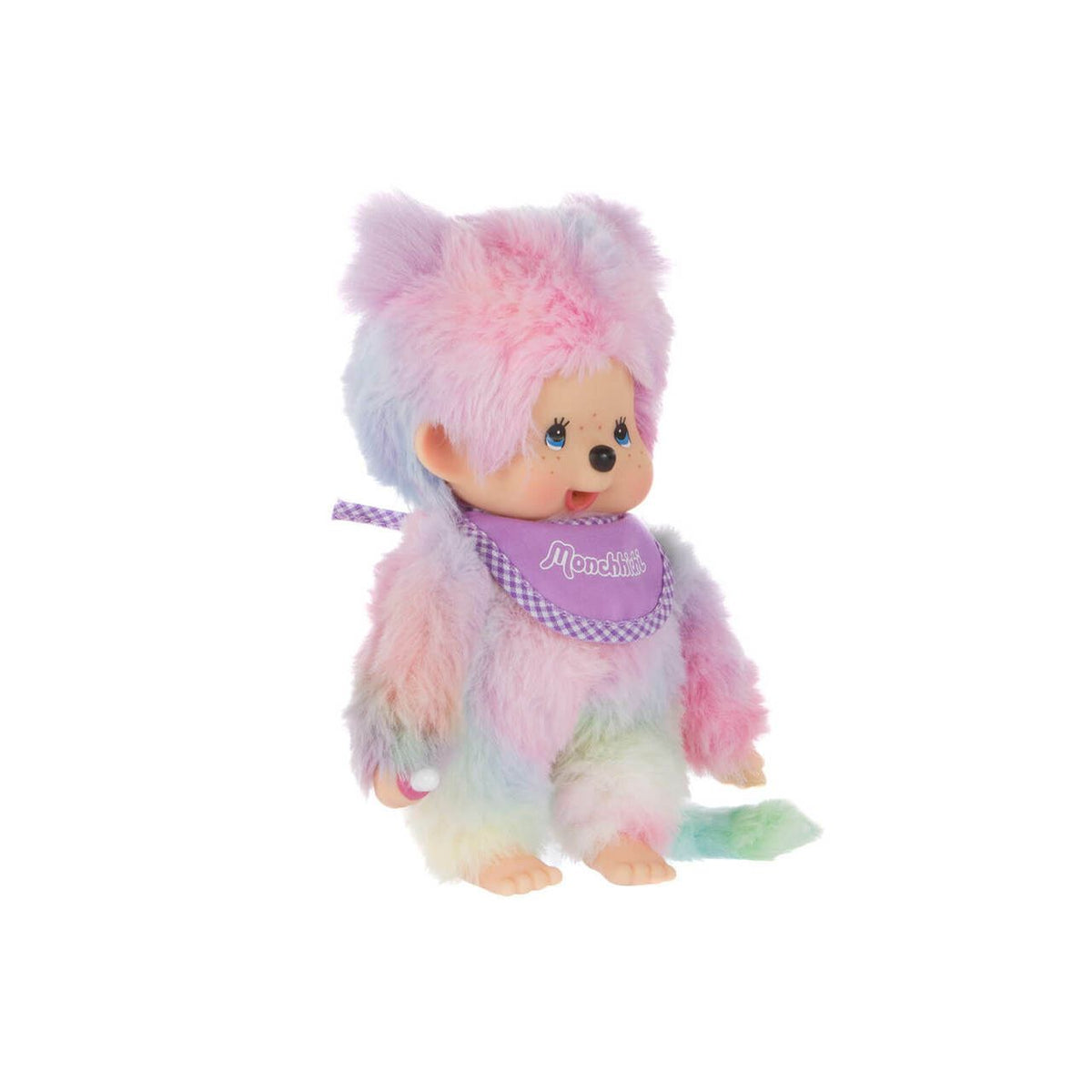 Monchhichi 8 Inch Tie Dye Girl Plush Doll Toy