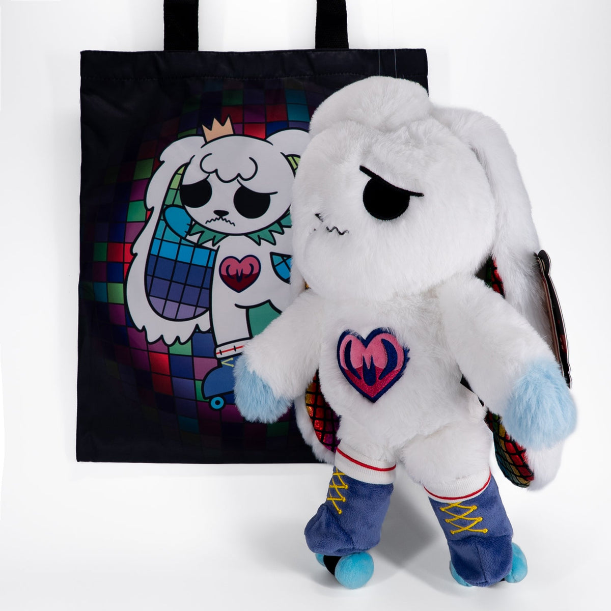 Panicking Rabbit - Plush Stuffed Animal
