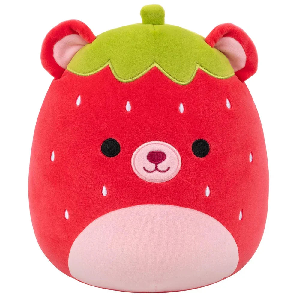 Squishmallow 5 Inch Romeo the Strawberry Bear Hybrid Plush Toy