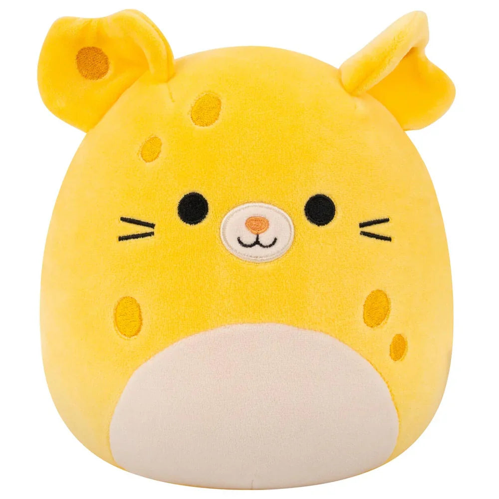 Squishmallow 5 Inch Amelia the Cheese Mouse Hybrid Plush Toy