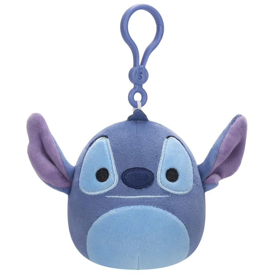Squishmallow 3.5 Inch Stitch Disney Plush Clip