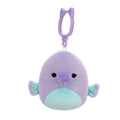 Squishmallow 3.5 Inch Saleema the Paddlefish Plush Clip