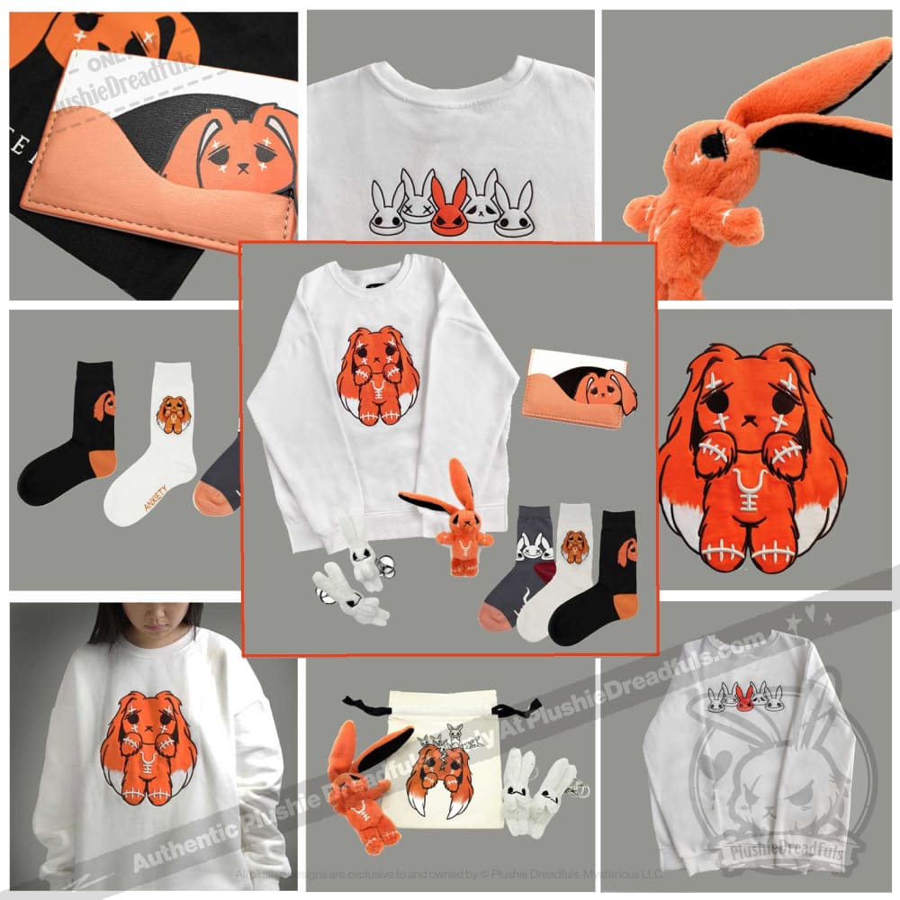 Anxiety Rabbit Pullover Set