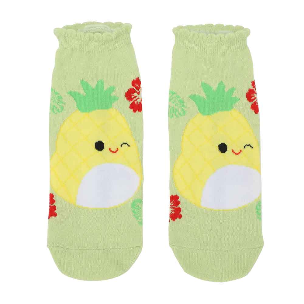 Squishmallow Women's 5 Pack Scalloped Edge Socks