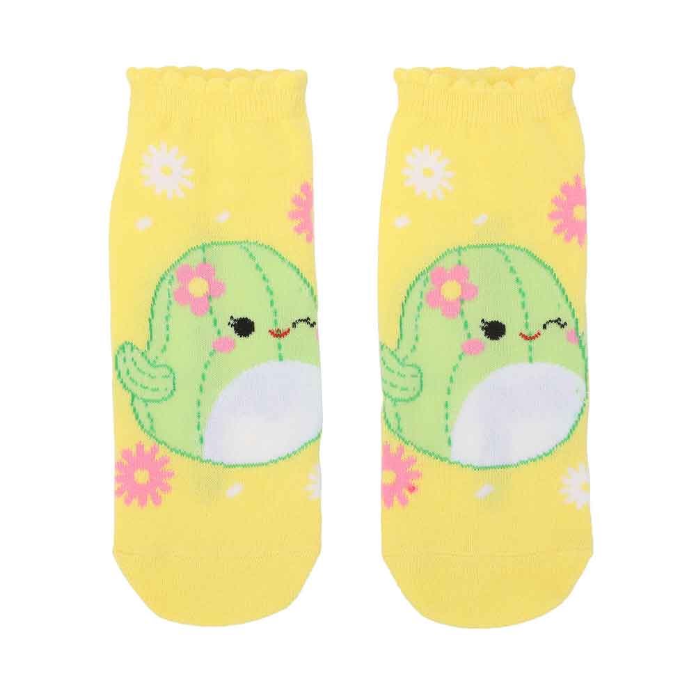 Squishmallow Women's 5 Pack Scalloped Edge Socks