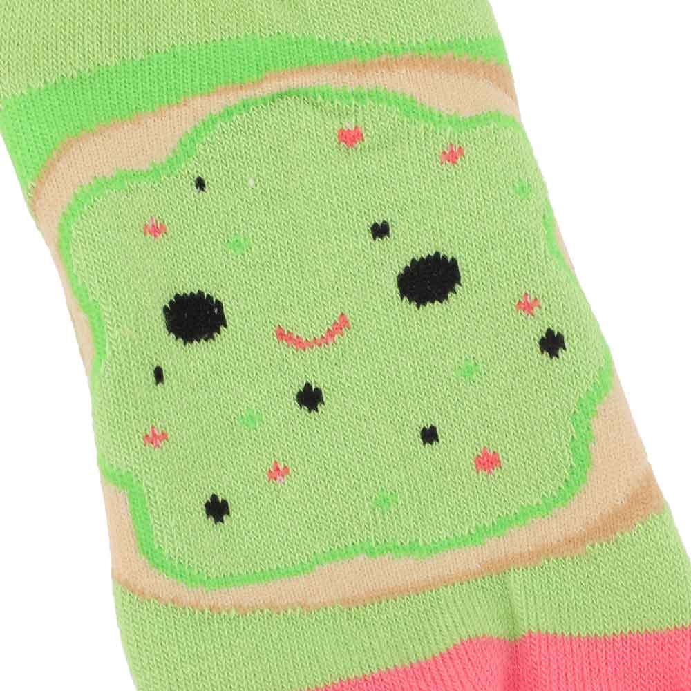 Squishmallow Youth 6 Pack Ankle Socks - Food Squad