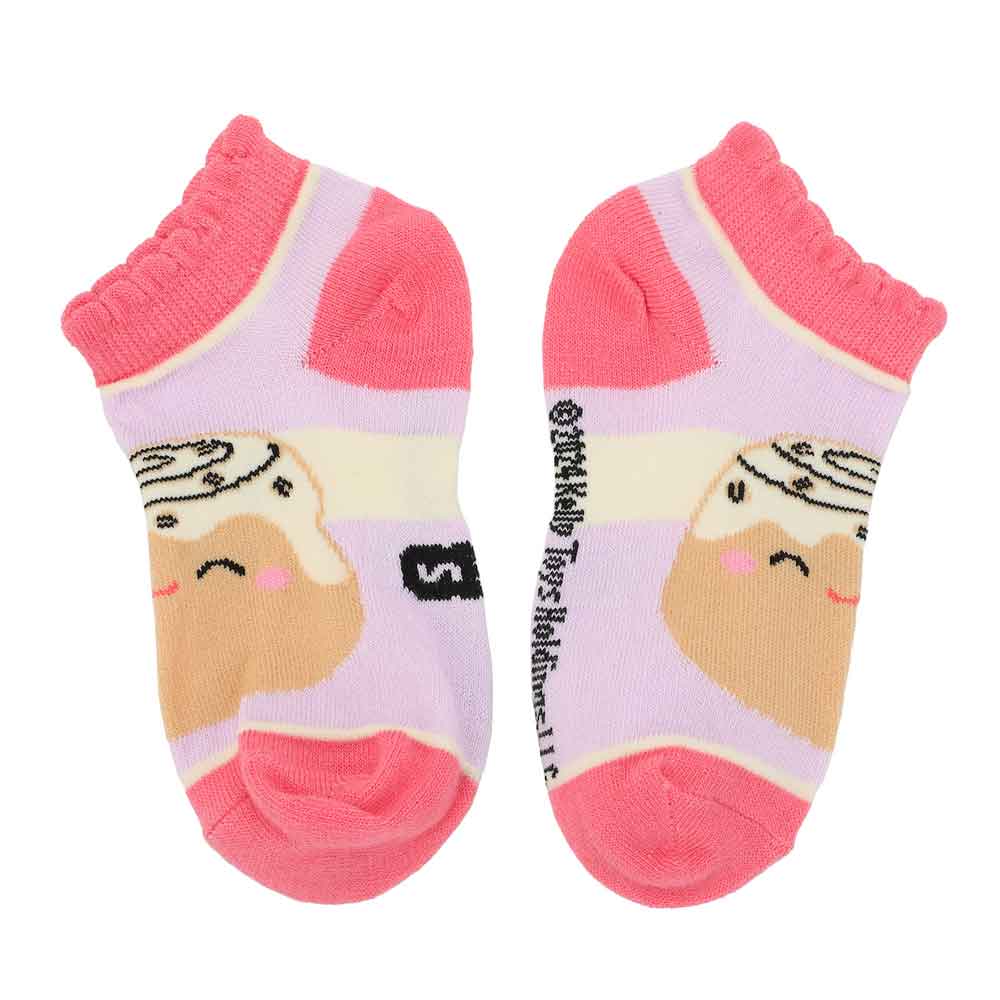 Squishmallow Youth 6 Pack Ankle Socks - Food Squad