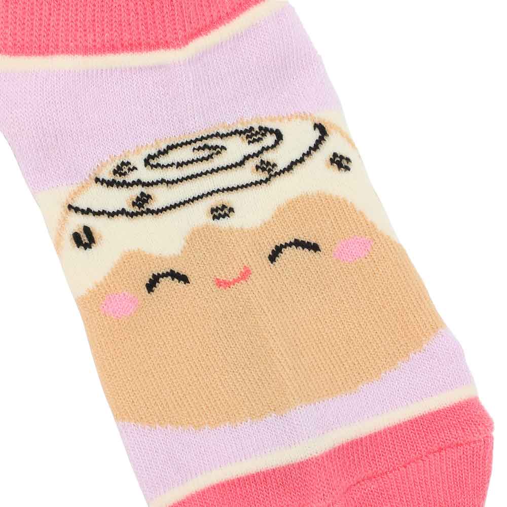 Squishmallow Youth 6 Pack Ankle Socks - Food Squad