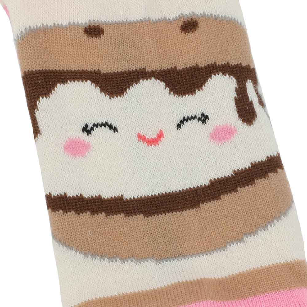 Squishmallow Youth 6 Pack Ankle Socks - Food Squad