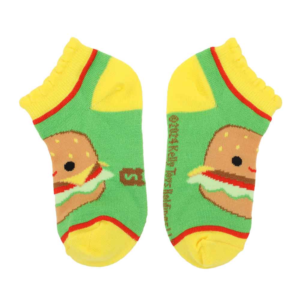 Squishmallow Youth 6 Pack Ankle Socks - Food Squad