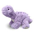 Warmies 13 Inch Purple Long Neck Dinosaur Microwavable Plush Toy