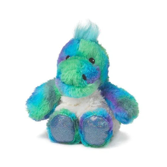 Warmies 9 Inch Junior Rainbow Dinosaur Microwavable Plush Toy