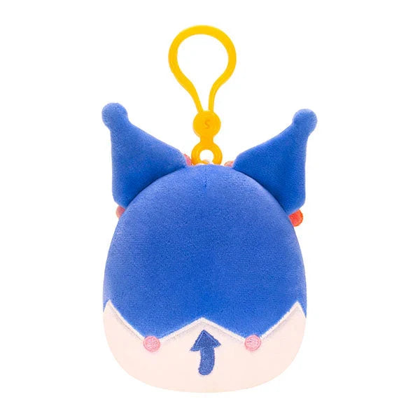 Squishmallow 3.5 Inch Sanrio Tropical Kuromi Plush Clip