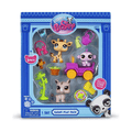 Littlest Pet Shop Gen 7 Safari Play Pack - #53 Giraffe, #54 Monkey, #55 Rhino